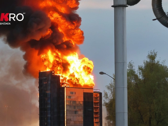 Пожар на высотке в Екатеринбурге: подробности, последствия и пострадавшие